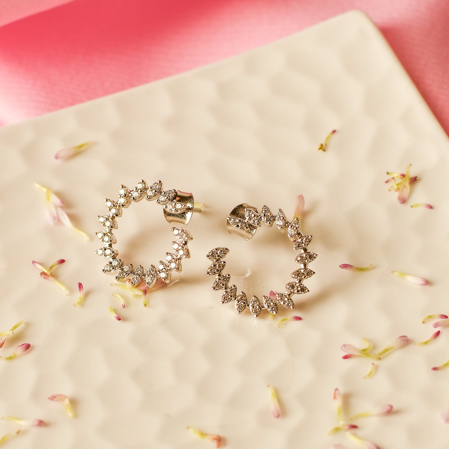 Cyclone Earrings - 925 Silver