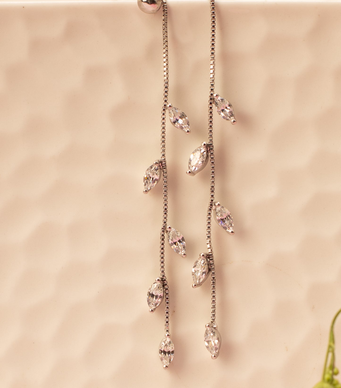 Autumn Dangler Earrings - Fine Silver