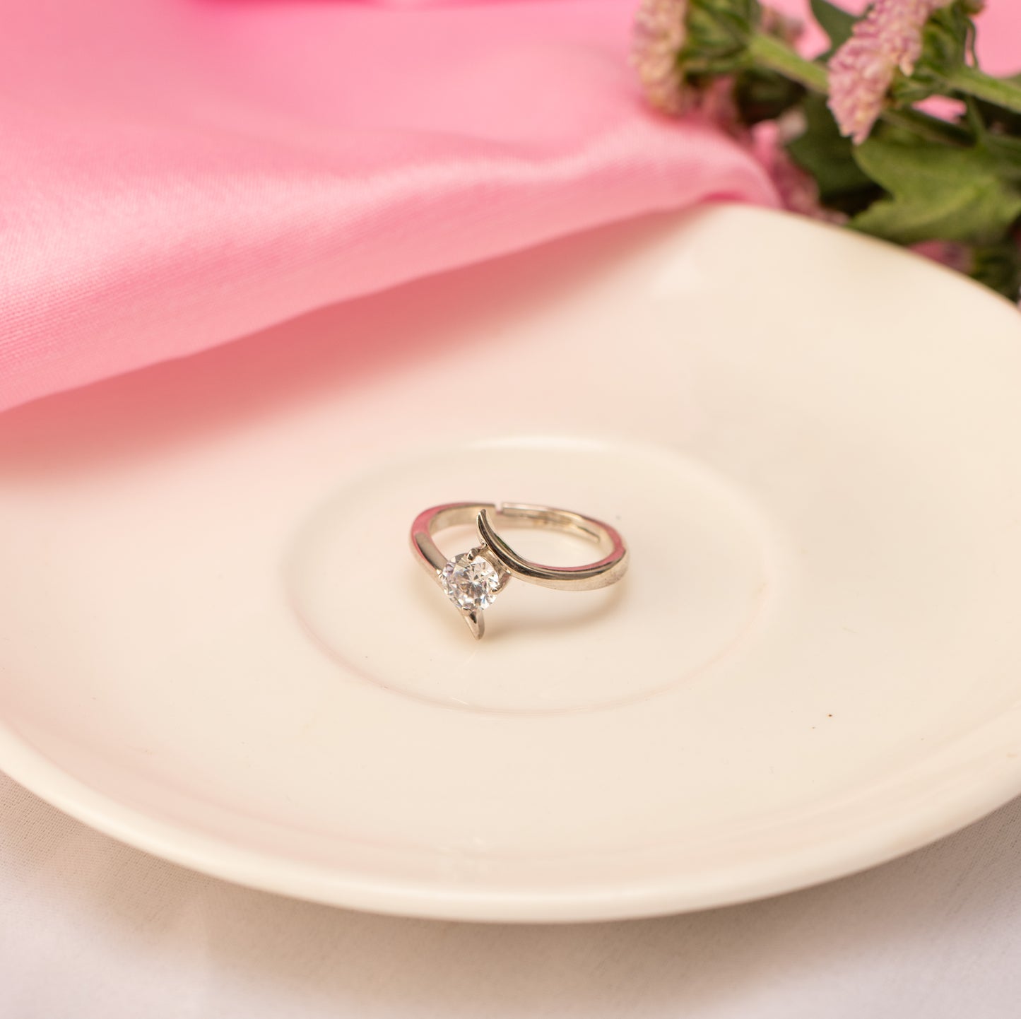 Delulu Ring - Fine Silver
