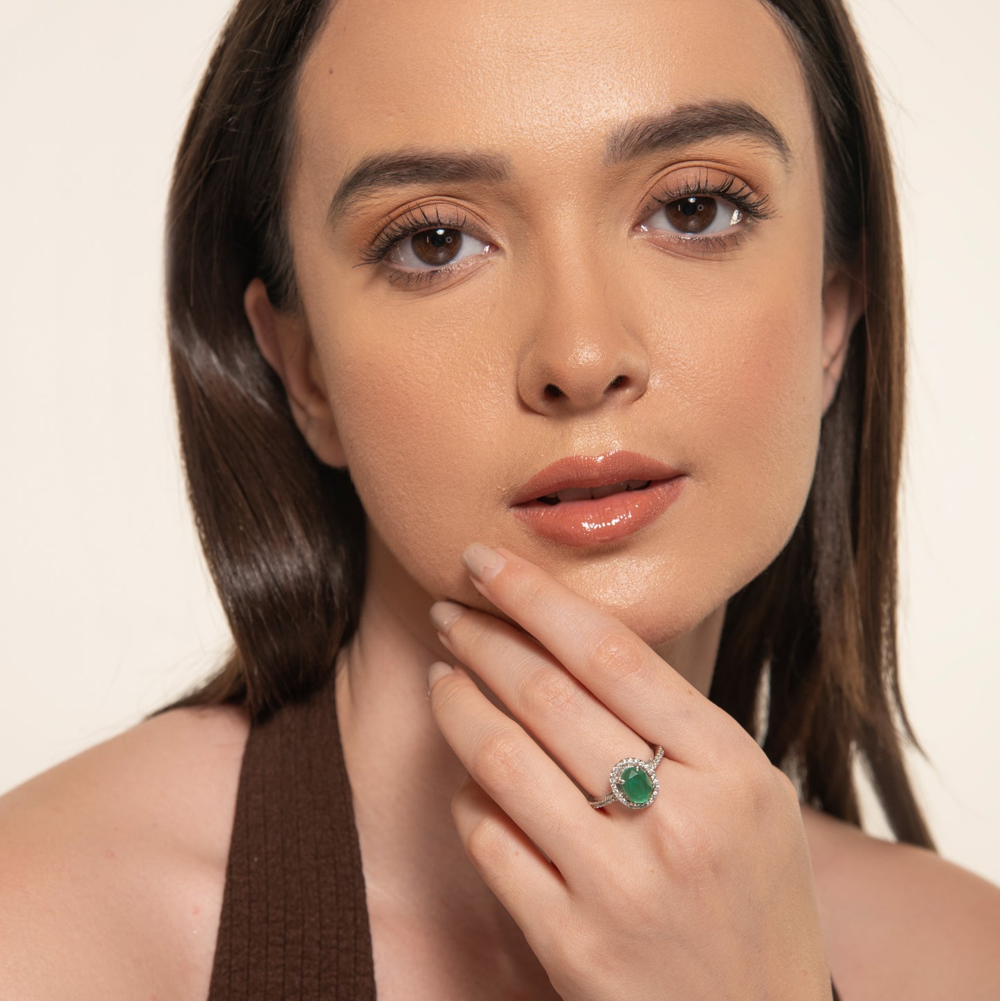 Sea Green Ring - 925 Silver