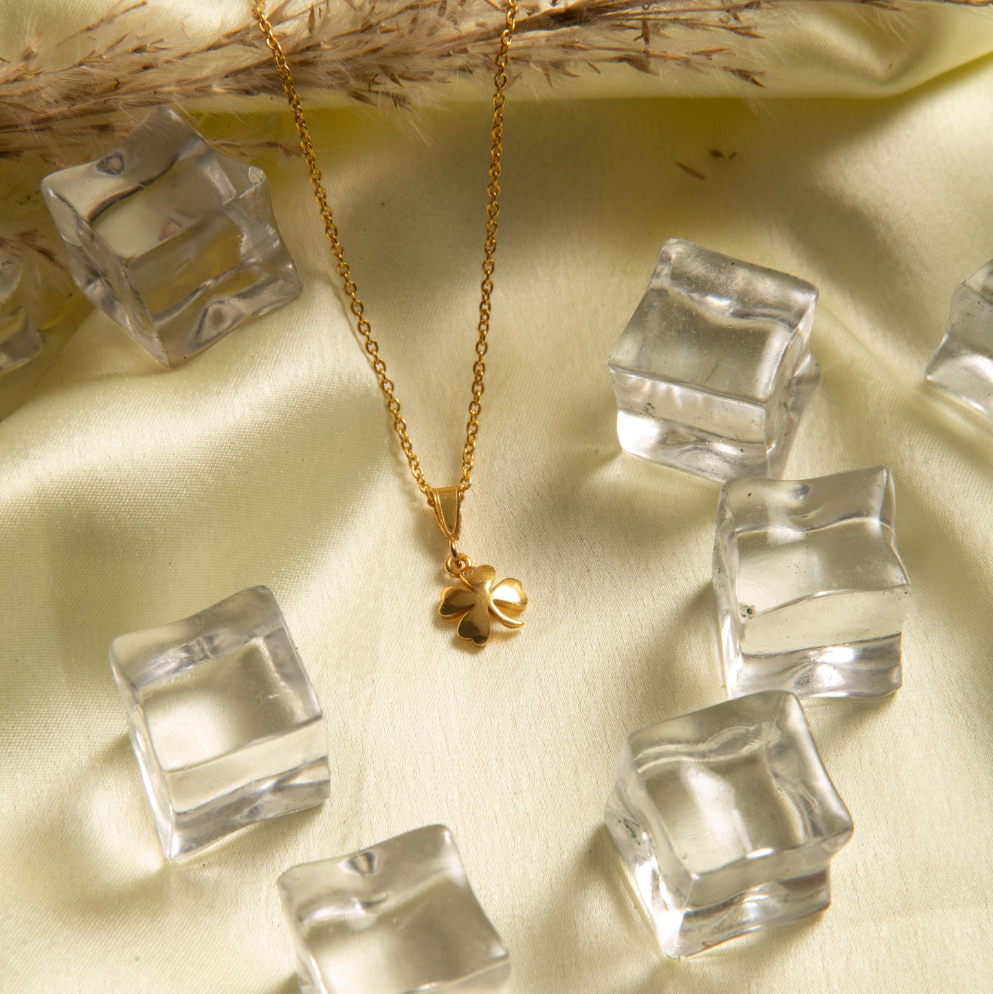 Clover Leaf Necklace - 925 Silver