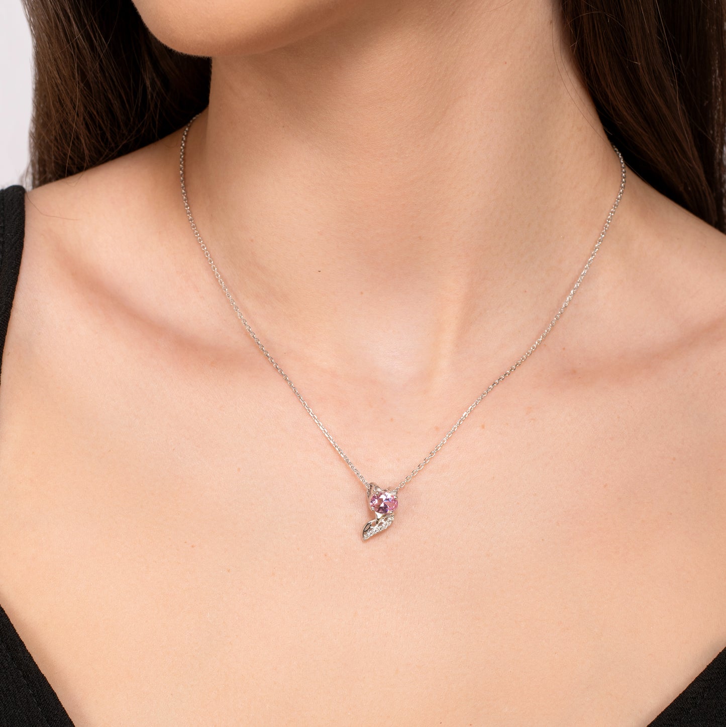 Cat Necklace - 925 Silver