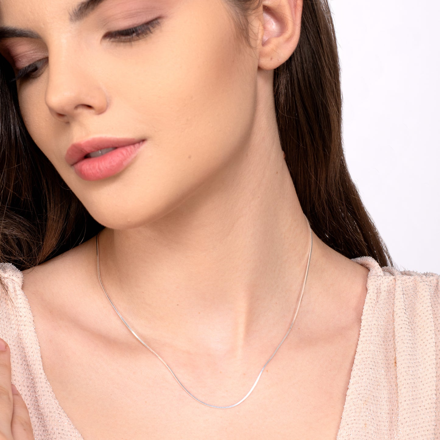 Quad Snake Neck Chain - 925 Silver