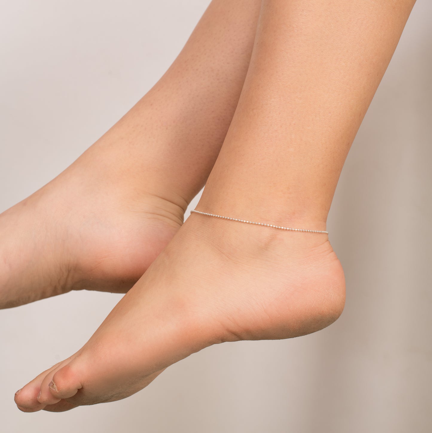 Infinite Locks Anklet - 925 Silver