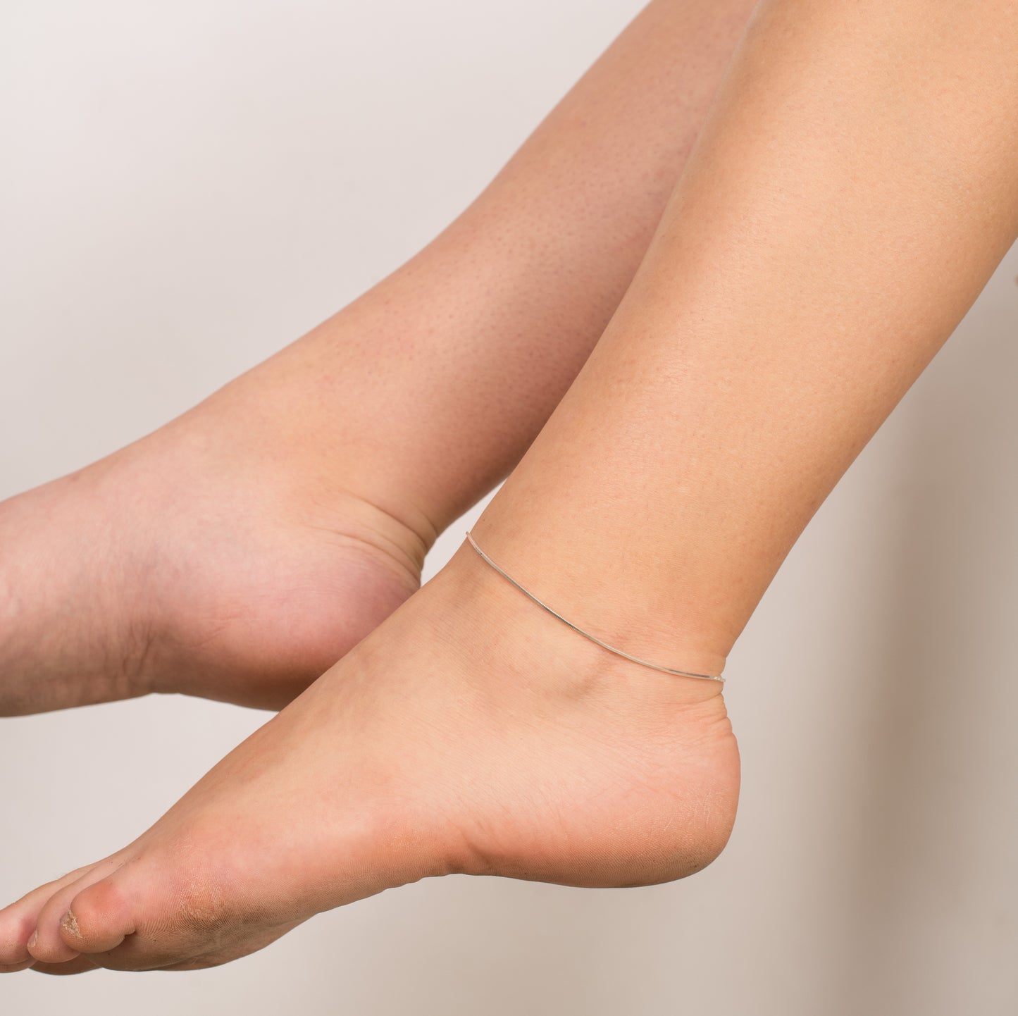 Quad Snake Anklet - 925 Silver