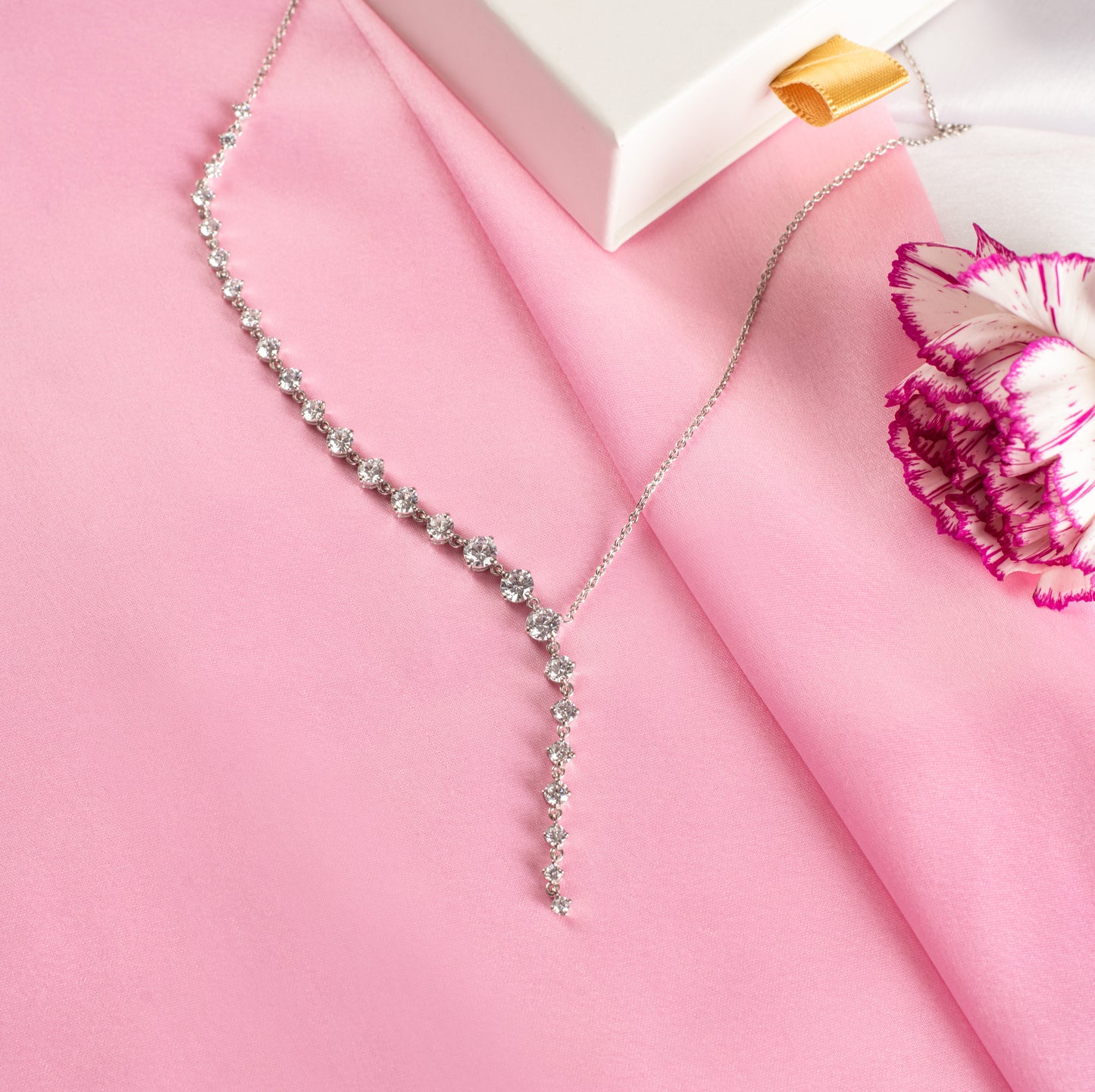 Signature Y Necklace - 925 Silver