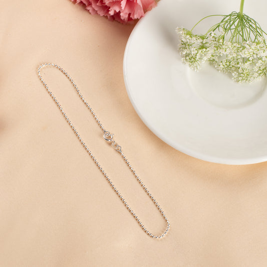 Infinite Locks Anklet - 925 Silver