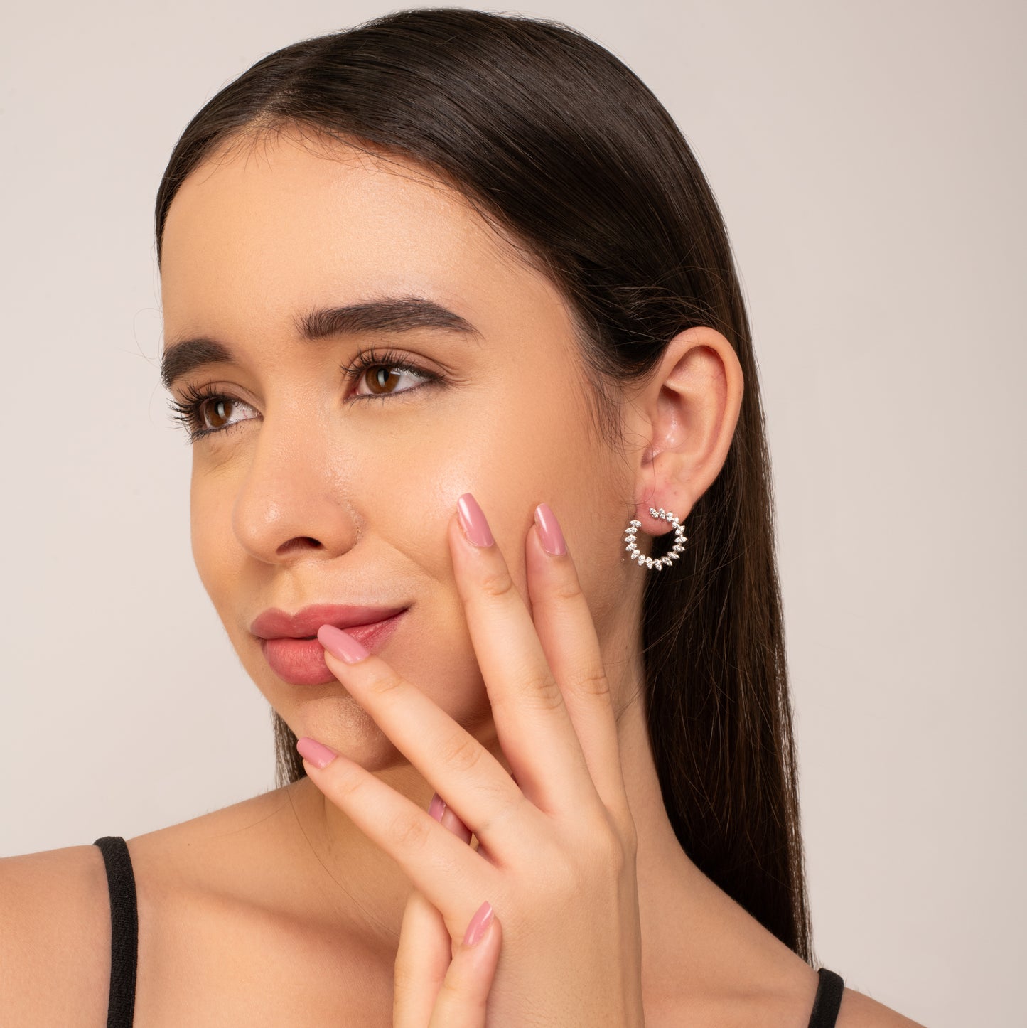 Cyclone Earrings - 925 Silver