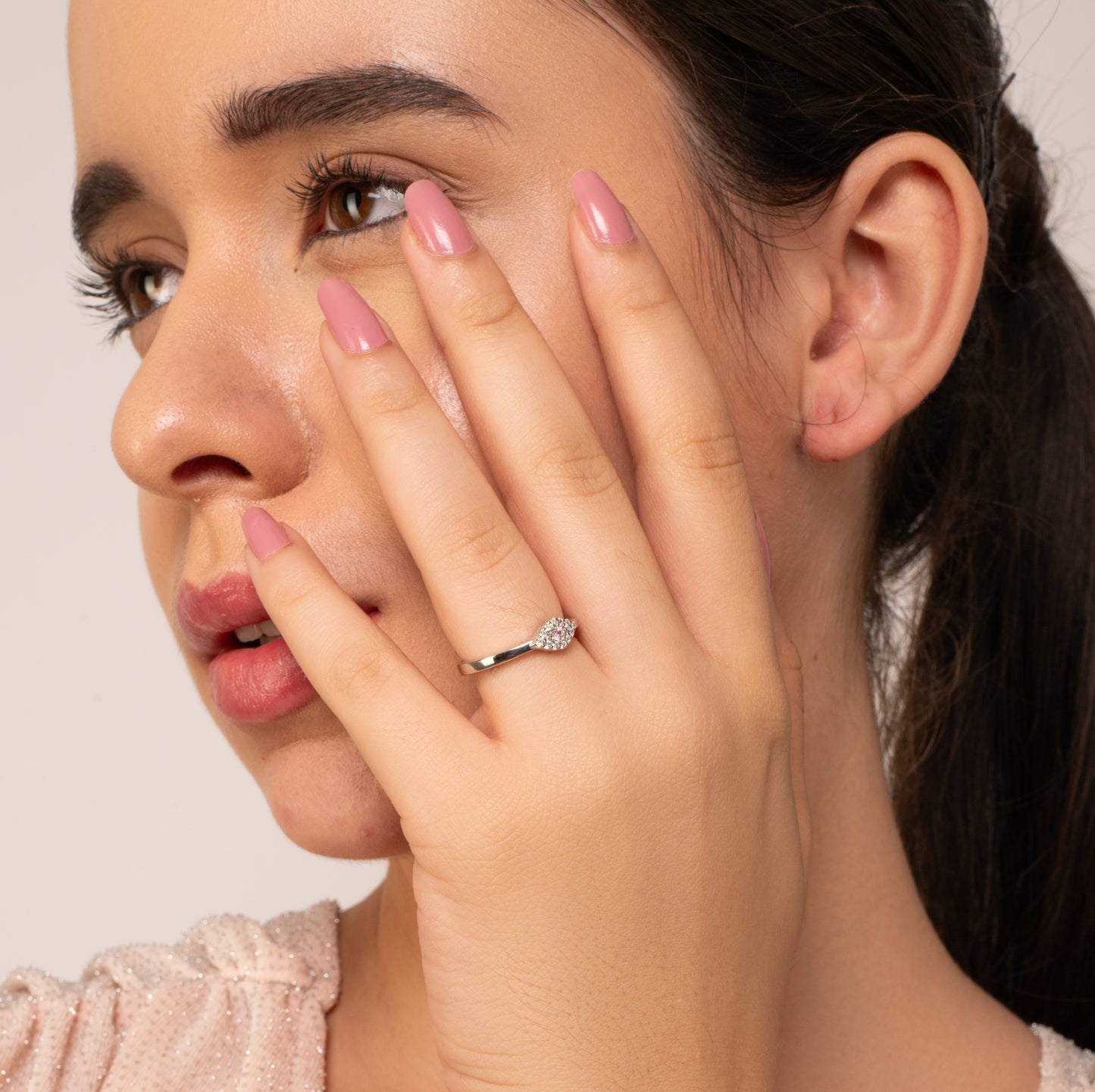 Evil Eye Ring - 925 Silver