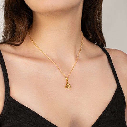 Harry Potter Deathly Hallows Pendant - 925 Silver