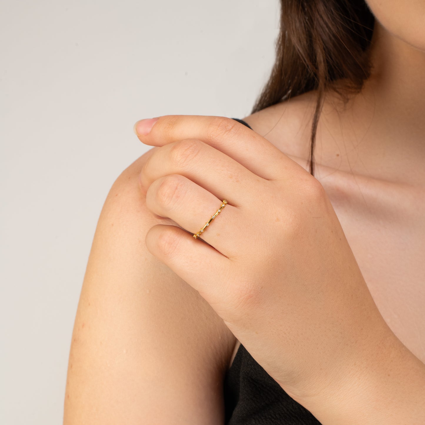 Tiara Ring - Fine Silver