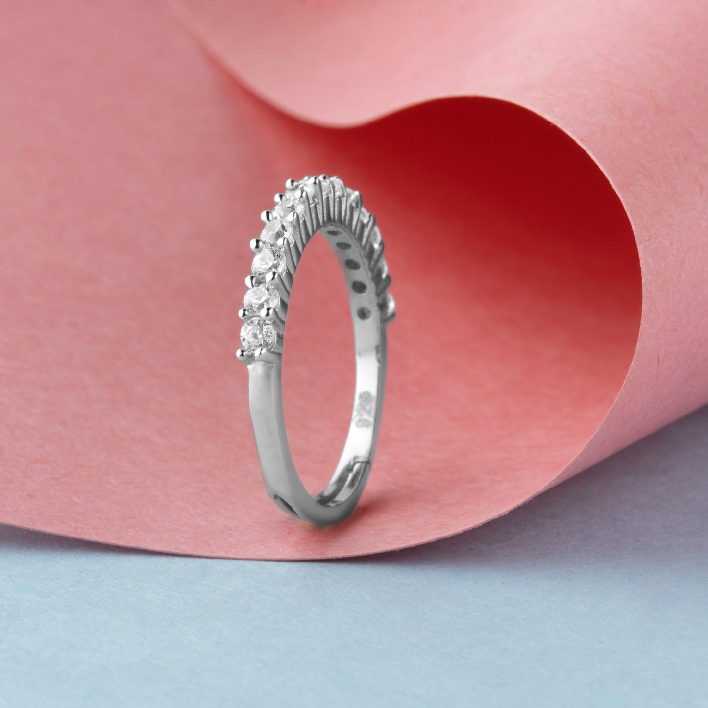 Eternity Ring - Fine Silver