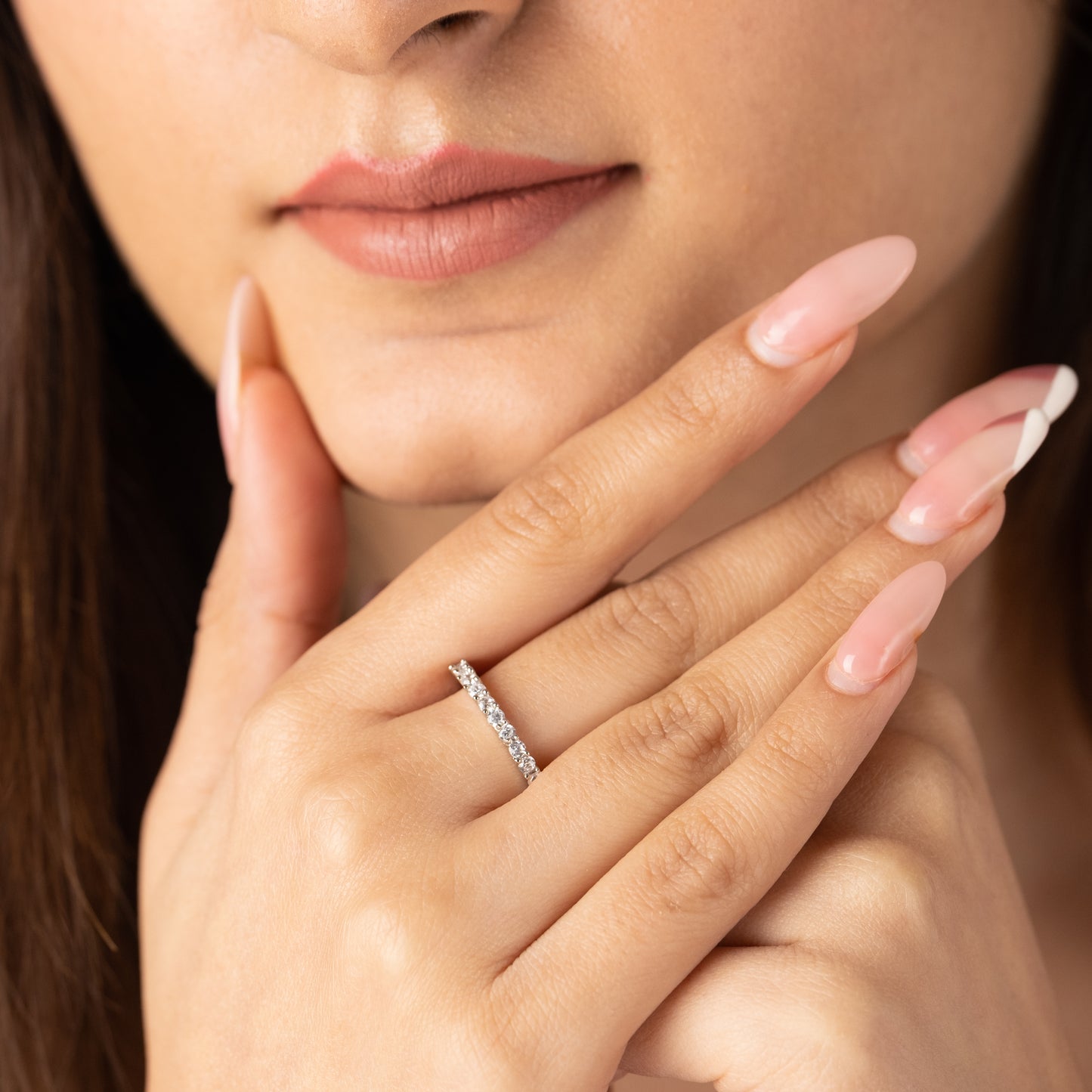 Eternity Ring - Fine Silver