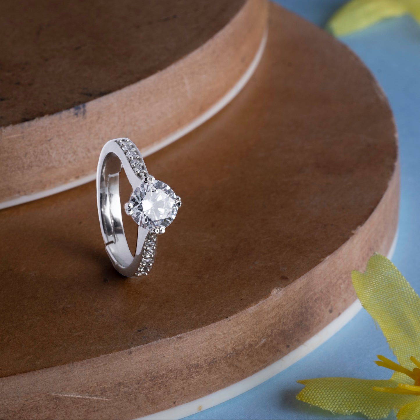 Cocktail Ring - 925 Silver