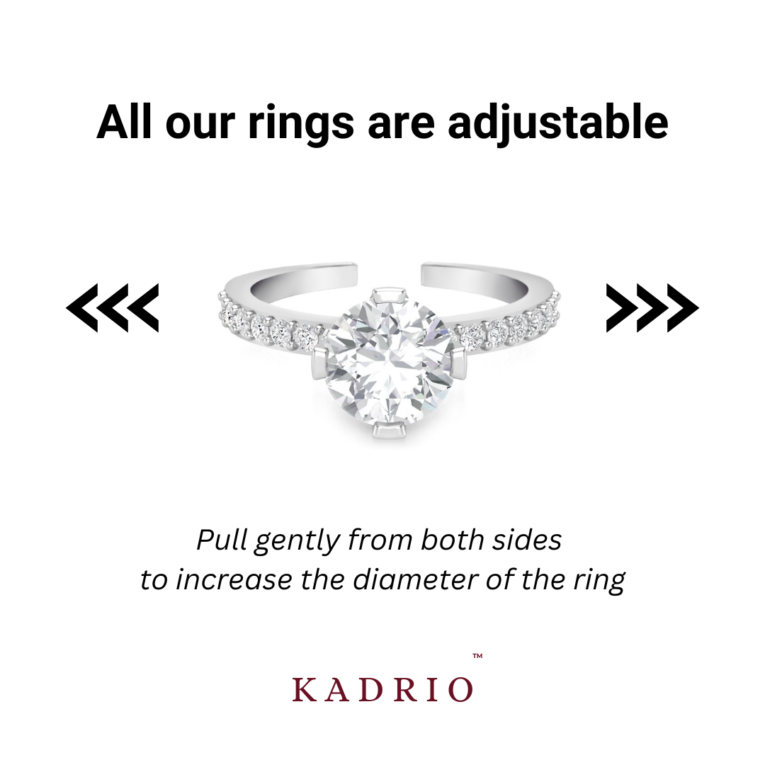 Proposal Solitaire Ring - Fine Silver