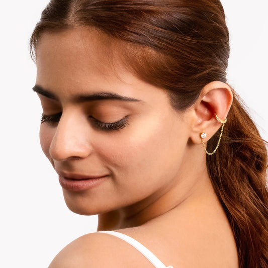 Sakshi's Fusion Earrings - 925 Silver