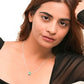 Sakshi's Emerald Necklace - 925 Silver