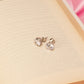 Preeti's Classic Chic Diamond Stud Earrings (Large - 8mm) - 925 Silver