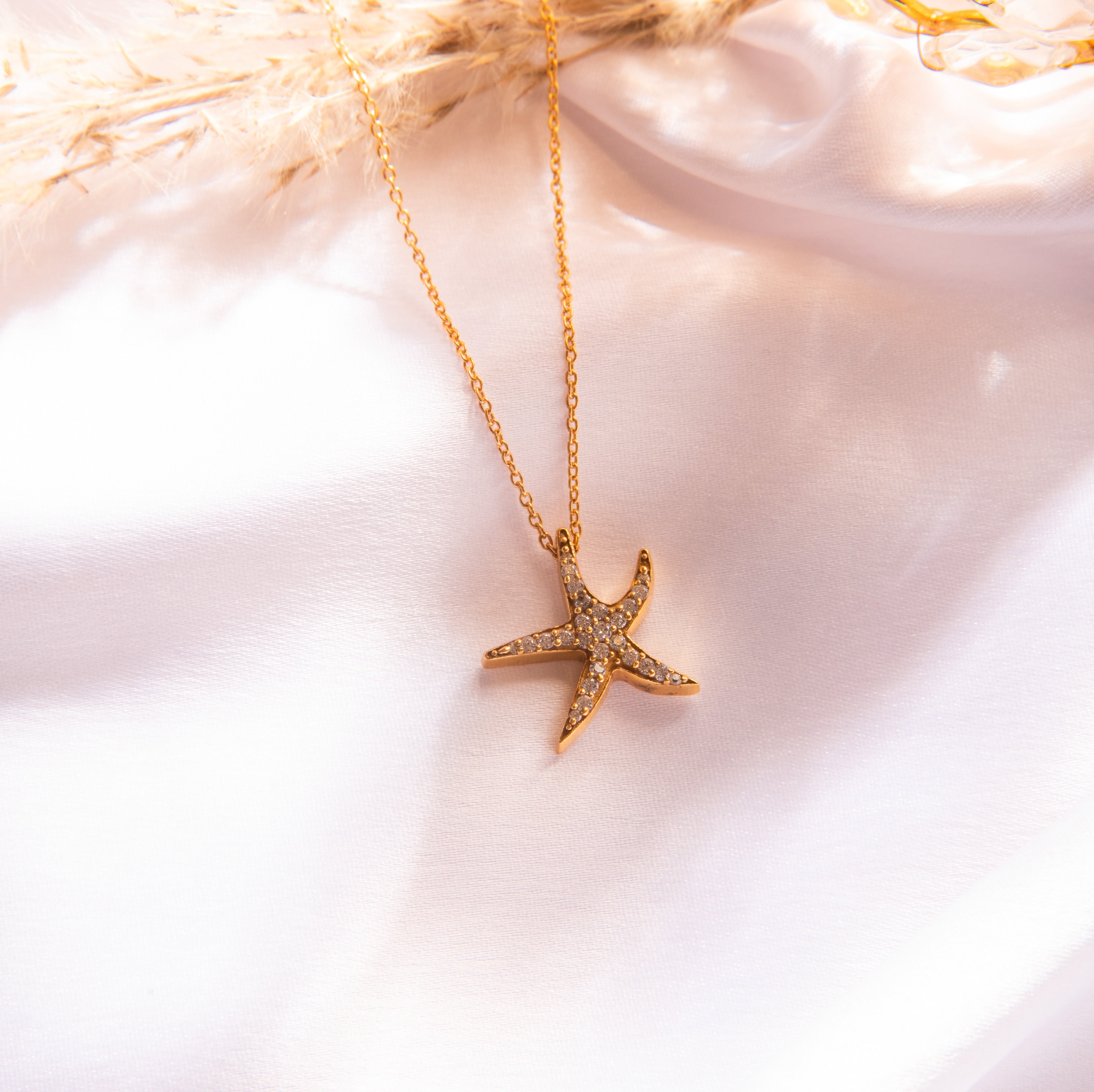 14k Gold Starfish Necklace – Cape Cod Jewelers