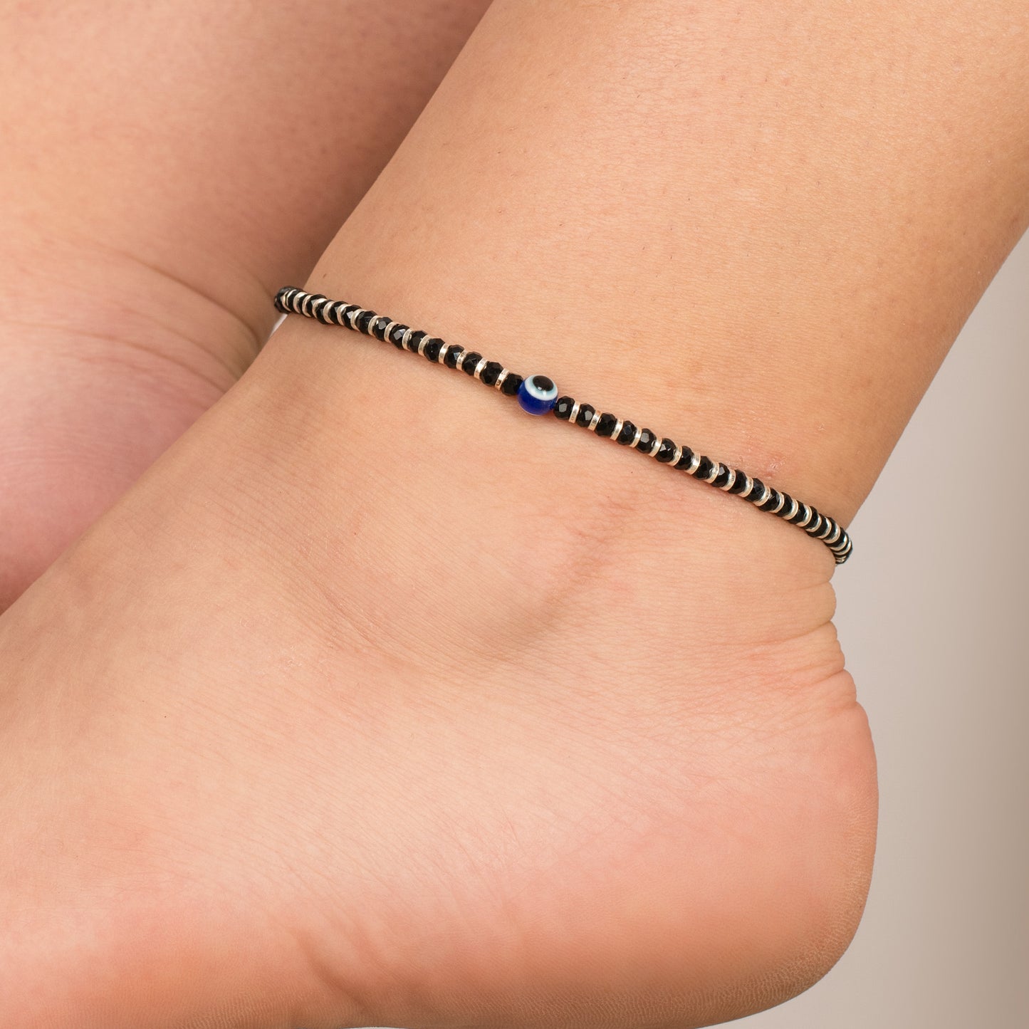 Evil Eye Nazaria Anklet - 925 Silver