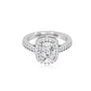 Queen Solitaire Ring - 925 Silver